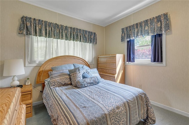 332 Division Ln, Vanport, PA 15009 - carpeted bedroom featuring ornamental molding