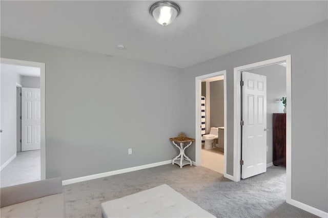 8014 Maureen Dr, Cranberry Twp, PA 16066 - unfurnished bedroom featuring carpet floors, baseboards, and connected bathroom
