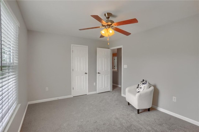 8014 Maureen Dr, Cranberry Twp, PA 16066 - unfurnished room with carpet, ceiling fan, and baseboards