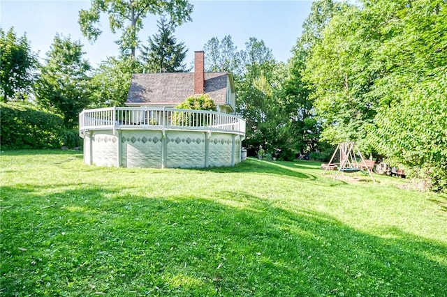 31 Nicholson St, Crafton, PA 15205 - view of green lawn featuring an outdoor pool