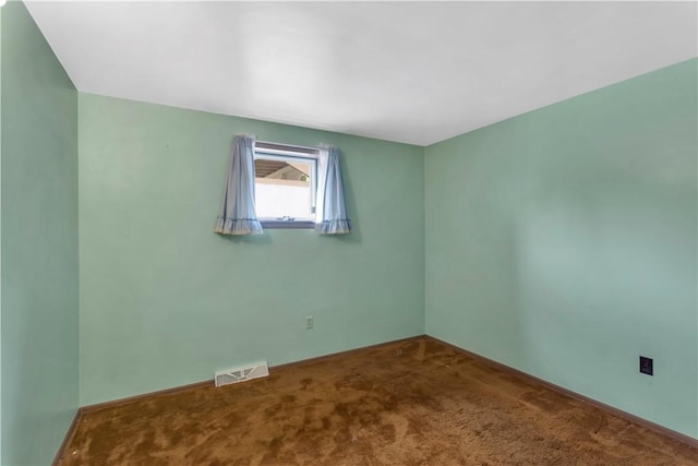 427 Harpers Ferry Rd, North Sewickley Twp, PA 15010 - carpeted spare room featuring baseboards