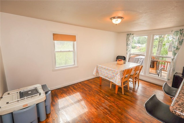 343 Whitestown Rd, Twp Of But Nw, PA 16001 - dining space with wood finished floors and baseboards
