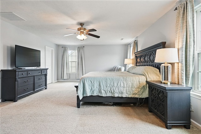 407 Isabella Ct, Zelienople Boro, PA 16063 - bedroom with multiple windows, light colored carpet, and baseboards