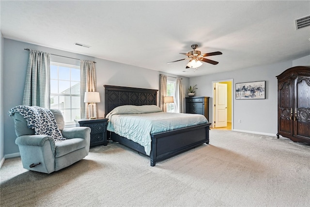 407 Isabella Ct, Zelienople Boro, PA 16063 - bedroom featuring multiple windows, light colored carpet, and baseboards