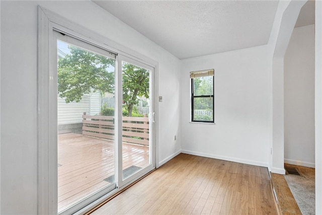 1122 Tyndall St, Sheraden, PA 15204 - empty room featuring wood-type flooring and baseboards