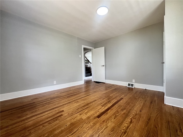 500 Main St, North Union Twp, PA 15456 - unfurnished room with dark wood-style floors and baseboards