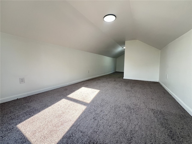 500 Main St, North Union Twp, PA 15456 - additional living space featuring carpet flooring, lofted ceiling, and baseboards