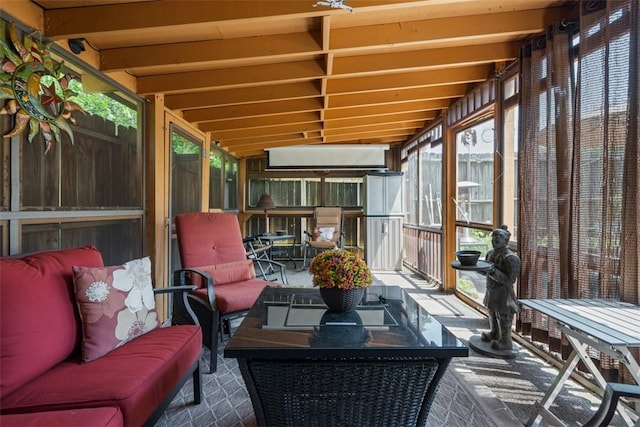 2536 Middletown Rd, Crafton Heights, PA 15205 - sunroom featuring an outdoor hangout area