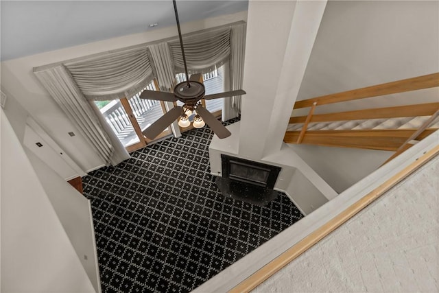 2811 Leona Ln, Robinson Twp Nwa, PA 15108 - detailed view of ceiling fan and carpet