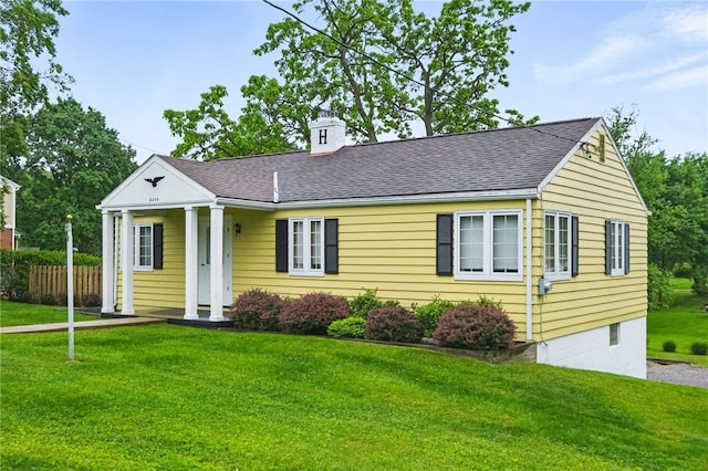 2600 Locust Ln, Hampton, PA 15101 - view of front of home featuring a chimney and a shingled roof