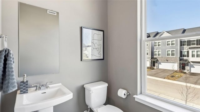 699 Olivia St, Collier Twp, PA 15205 - half bath with toilet and a sink