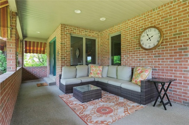 807 Rembrandt Cir, Hempfield Twp Wml, PA 15642 - view of patio with outdoor lounge area
