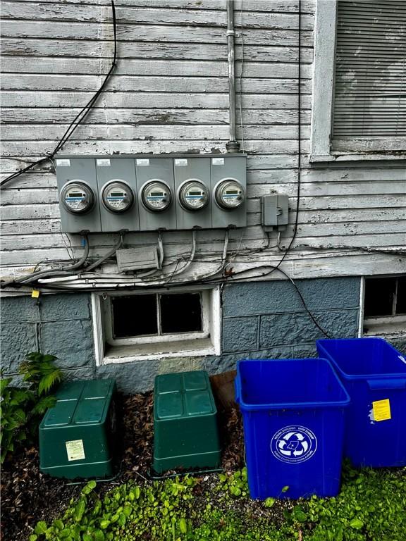 45 N 6th St, Indiana Boro Ind, PA 15701 - exterior view of electric meter