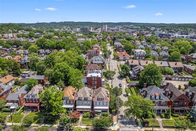 241 S Atlantic Ave, Friendship Park, PA 15224 - aerial perspective of suburban area