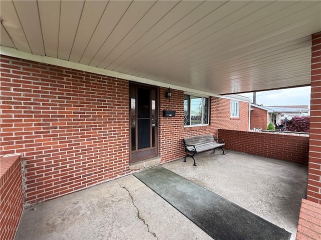 201 Lebanon Manor Dr, West Mifflin, PA 15122 - view of patio with an attached carport