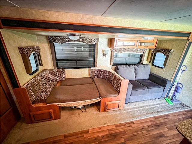 126 Dockside Ln, Bradys Bend Twp, PA 16028 - living area with wood finished floors