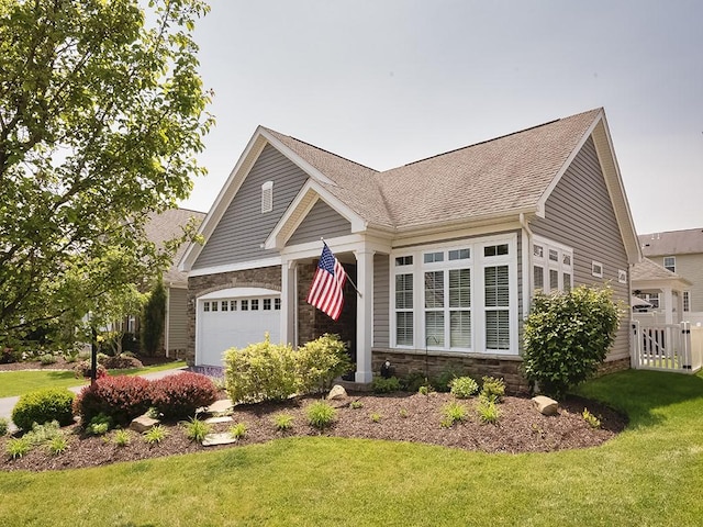 138 Cobblestone, Ohio Twp, PA 15237 - view of front of home featuring stone siding and roof with shingles