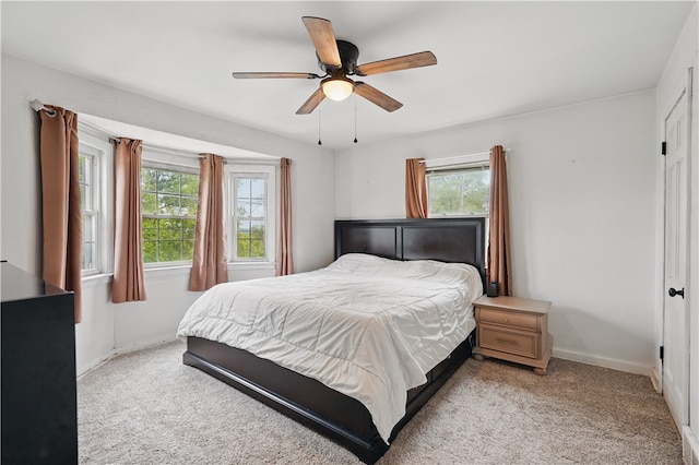 2023 Conlin St, West Mifflin, PA 15122 - bedroom with light carpet, multiple windows, and baseboards