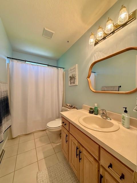 116 Valleycrest Dr, Cecil, PA 15321 - bathroom featuring vanity, toilet, and tile patterned flooring
