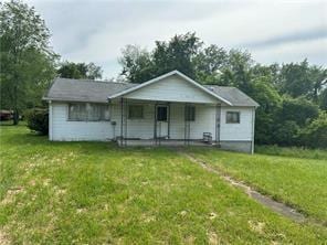 198 Keeny Row, New Salem, PA 15468 - view of front of house with a porch and a front lawn