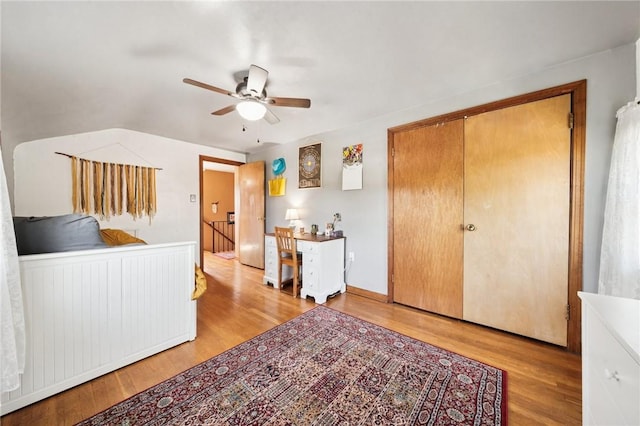 4335 Frank St, Whitehall, PA 15227 - bedroom featuring wood finished floors and ceiling fan