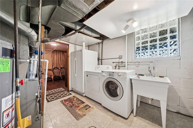 4335 Frank St, Whitehall, PA 15227 - washroom featuring separate washer and dryer