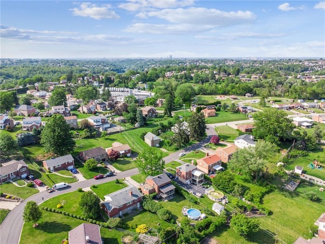 4335 Frank St, Whitehall, PA 15227 - aerial view of property's location with nearby suburban area