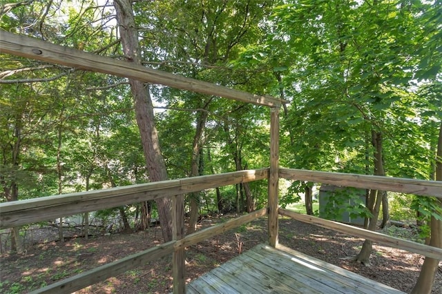 8536 Pershing St, Penn Hills, PA 15235 - view of wooden deck