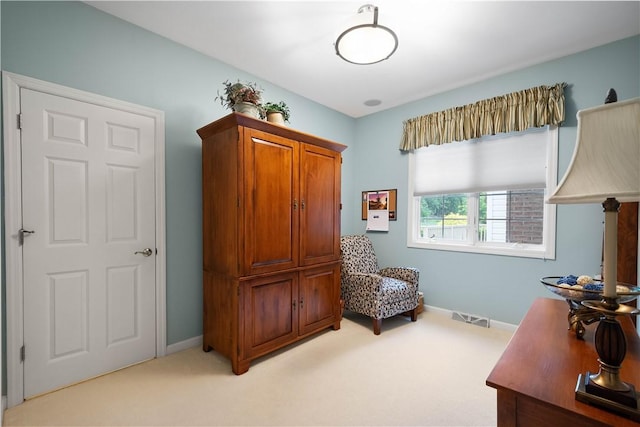 221 Red Oak Dr, Peters Twp, PA 15317 - living area featuring light colored carpet and baseboards