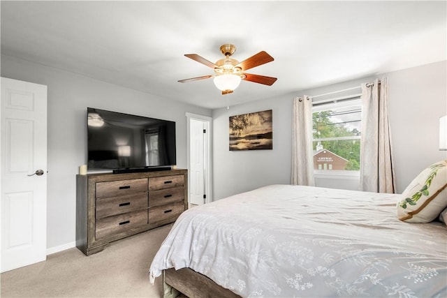 25 Rolling Rd, Cranberry Twp, PA 16066 - carpeted bedroom featuring a ceiling fan and baseboards