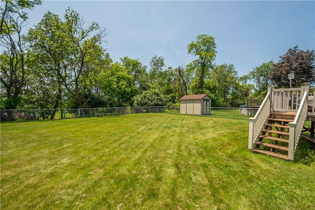 711 Ascension Dr W, West Mifflin, PA 15122 - view of yard featuring a deck