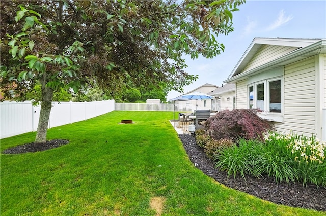 123 Ashley Hill Dr, Mccandless, PA 15090 - view of yard with a patio