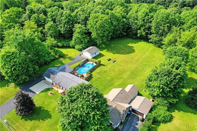 3062 Longview Rd, Hermitage, PA 16148 - aerial view of a pool area