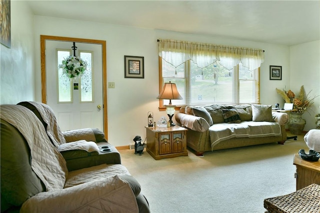 3062 Longview Rd, Hermitage, PA 16148 - living area with light carpet and plenty of natural light