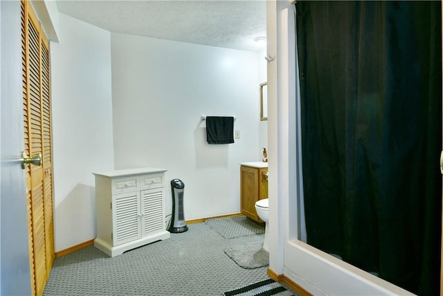 3062 Longview Rd, Hermitage, PA 16148 - bathroom with vanity, baseboards, and toilet