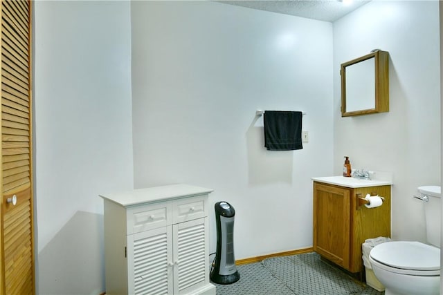 3062 Longview Rd, Hermitage, PA 16148 - half bathroom featuring toilet and vanity