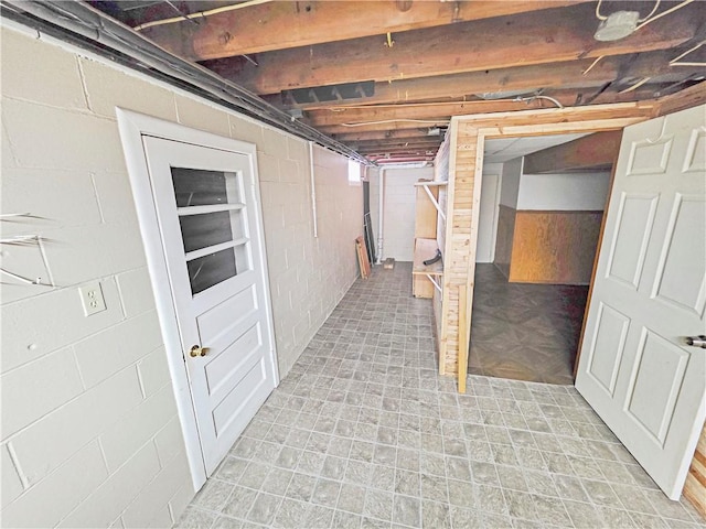2828 School St, Harmony Twp Bea, PA 15003 - view of unfinished basement