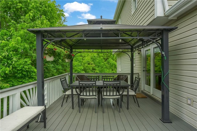 814 Graywyck Dr, Seven Fields Boro, PA 16046 - deck with a gazebo and outdoor dining area