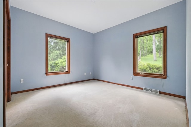 120 Canterbury Ln, Peters Twp, PA 15317 - unfurnished room with healthy amount of natural light, carpet flooring, and baseboards