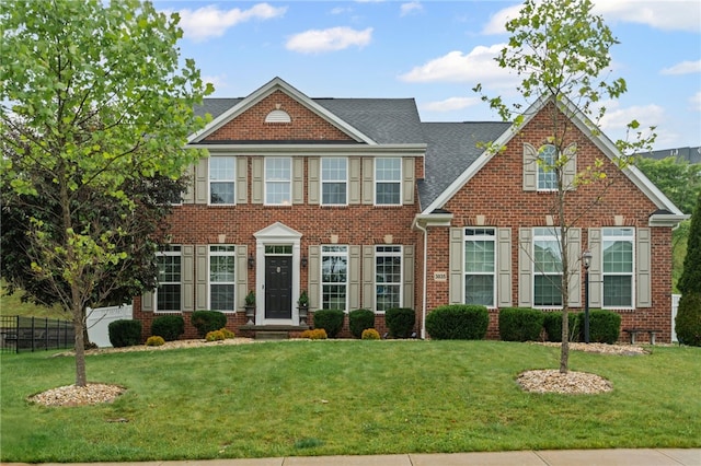 3035 Brookstone Dr, Cecil, PA 15317 - view of front facade with brick siding