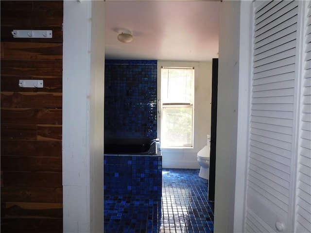 309 Mooney Ridge Rd, Waynsbrg/Frankln Twp, PA 15370 - bathroom featuring toilet and tile patterned flooring