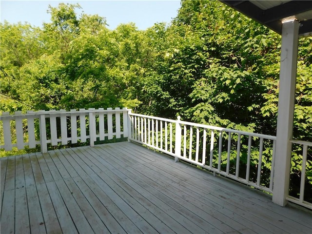 309 Mooney Ridge Rd, Waynsbrg/Frankln Twp, PA 15370 - view of wooden terrace