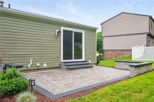 450 Limestone Dr, Bethel Park, PA 15102 - view of patio / terrace featuring entry steps