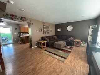 142 Poorbaugh Rd, Bullskin Twp, PA 15425 - living area with wood finished floors and baseboards