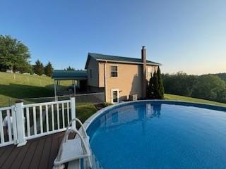142 Poorbaugh Rd, Bullskin Twp, PA 15425 - view of outdoor pool