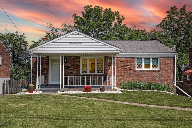 1524 Blossom Hill Rd, Castle Shannon, PA 15234 - view of front of home featuring a porch and brick siding