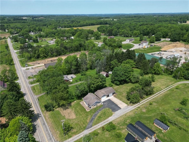 721 Herman Rd, Summit Twp But, PA 16002 - aerial view of property and surrounding area featuring a heavily wooded area