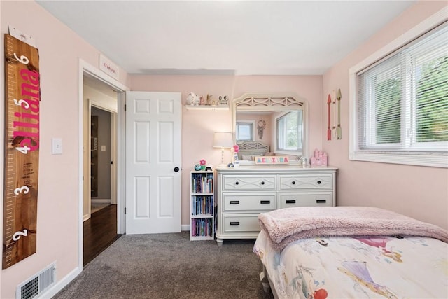 1703 Barry Dr, North Huntingdon, PA 15642 - bedroom with dark colored carpet