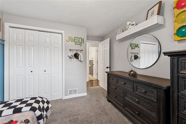 1703 Barry Dr, North Huntingdon, PA 15642 - carpeted bedroom featuring a closet and baseboards