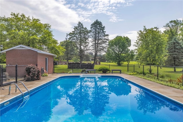 206 Brook Hollow Rd, Pa, PA 15666 - view of swimming pool featuring view of scattered trees
